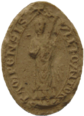 Sceau du chantre Guillaume (1221)