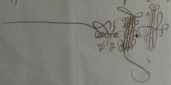 Signature de Cancien Vedie