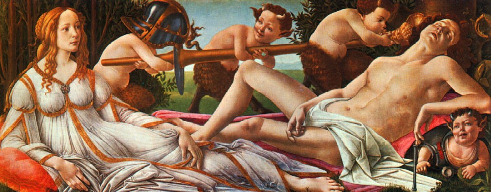 Botticelli: Vénus et Mars (1480)