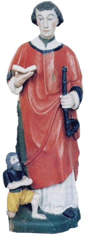 Saint Jean de Matha (bois peint anonyme du XVIIe siècle)