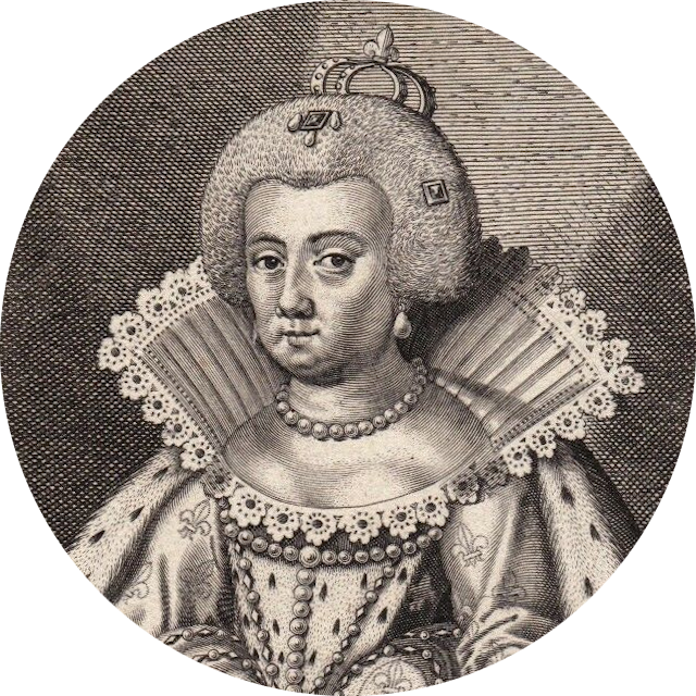 Balthasar Moncornet: Marguerite de France (gravure, vers 1642)