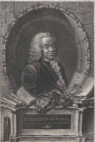 Gravure de François d'après un portrait de Frédou