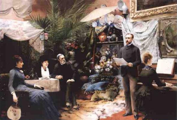 Louise Abb&eacute;ma: La Chanson de l'apr&egrave;s-midi (avant 1893)