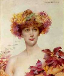 Louise Abbéma: Portrait de Sarah Bernhardt (avant 1893)