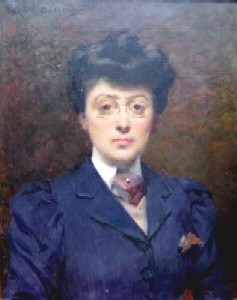 Louise Abbéma: autoportrait