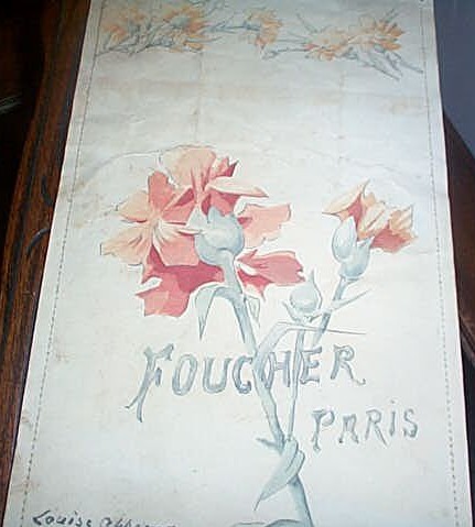 Louise Abbéma: Le Chocolat Foucher (assemblage d'aquarelles)