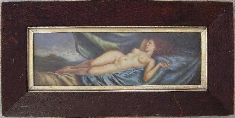 Femme nue allongée