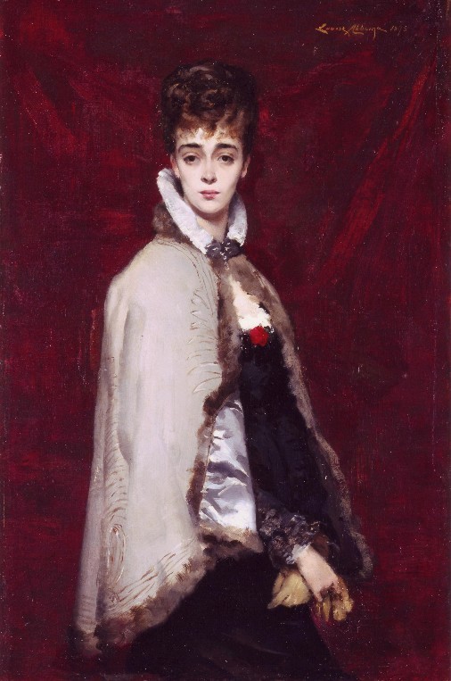 Louise Abbéma: Portrait en pied de Sarah Bernhardt (1875)