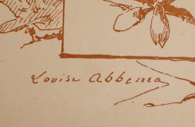 Louise Abbéma:Année Fleurie (illustrations, 1901)