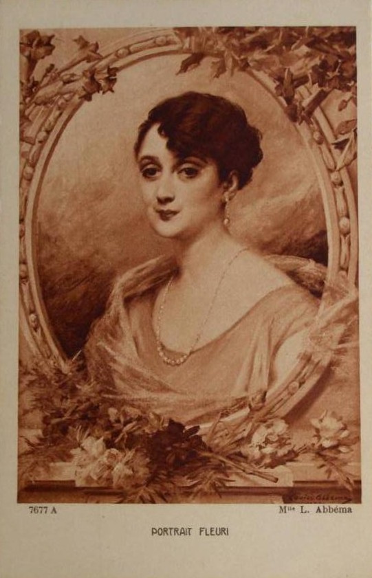 Louise Abbéma: Portrait fleuri