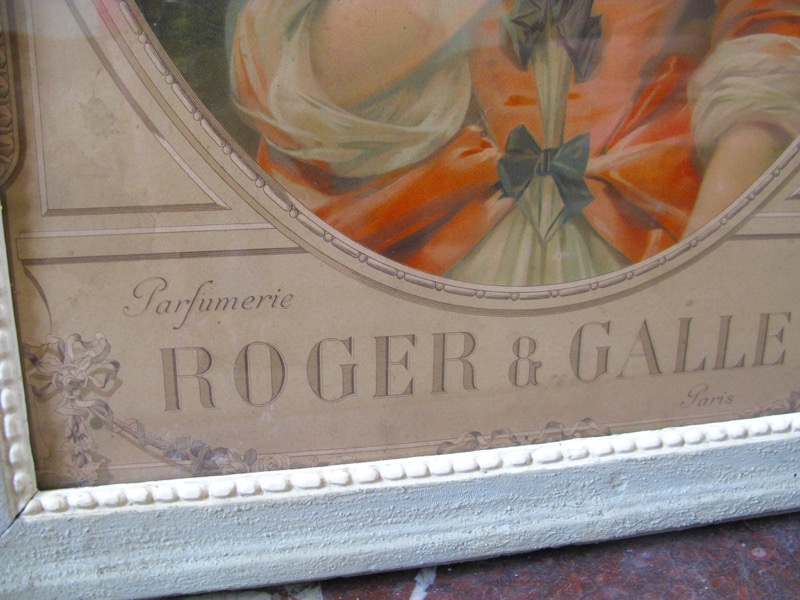 Louise Abbéma: Parfumerie Roger & Gallet (affiche publicitaire)