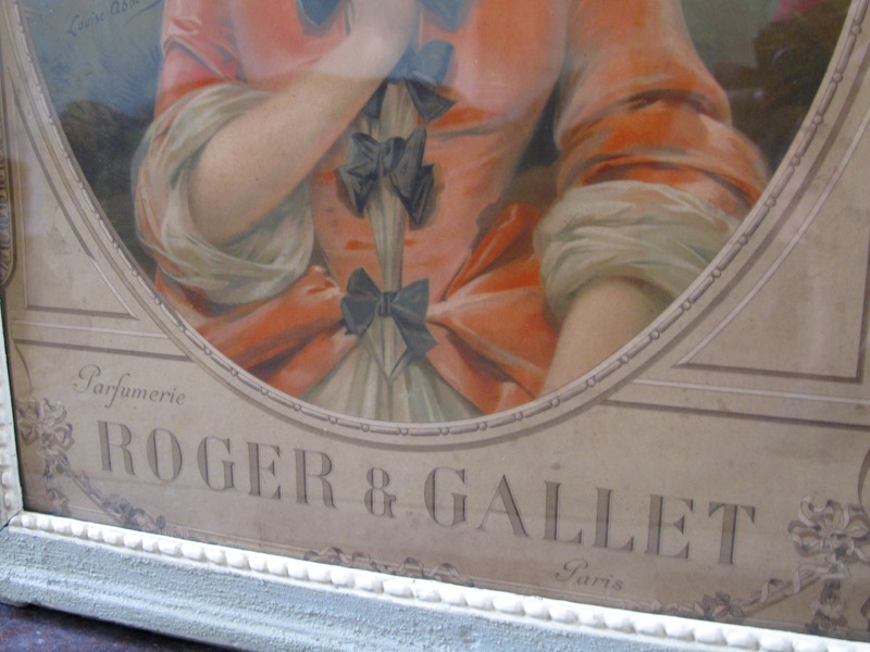 Louise Abbéma: Parfumerie Roger & Gallet (affiche publicitaire)