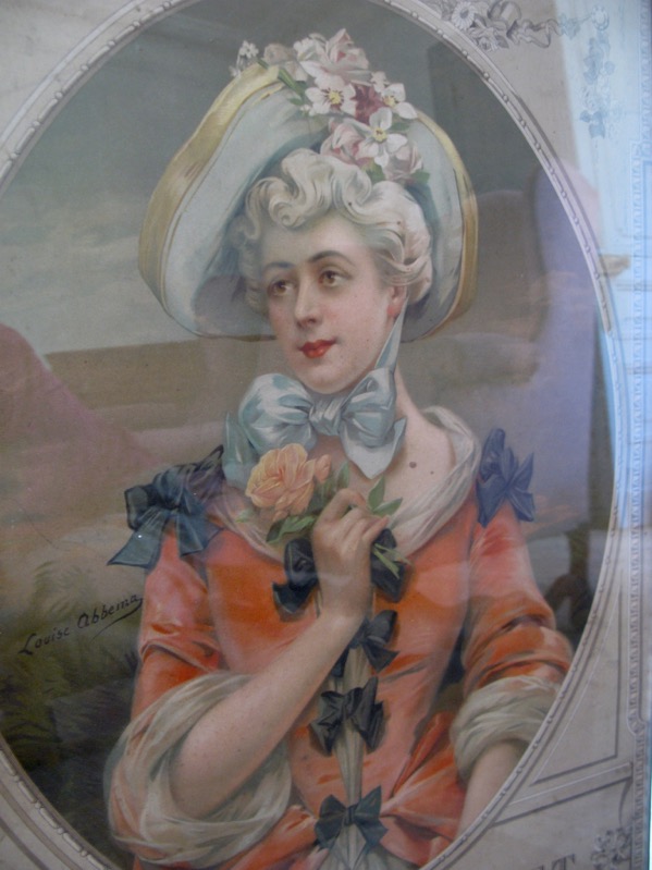 Louise Abbéma: Parfumerie Roger & Gallet (affiche publicitaire)