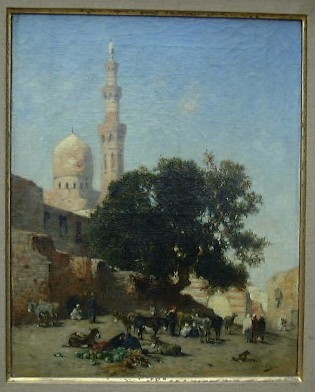 Narcisse Berchère: Mosquée Abou Leila (Musée d'Etampes)
