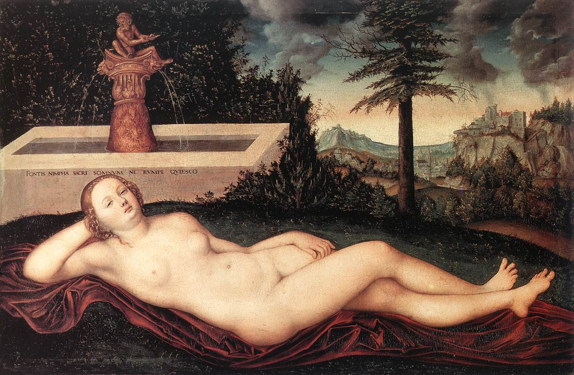 Cranach l'Ancien: La Source (1537)