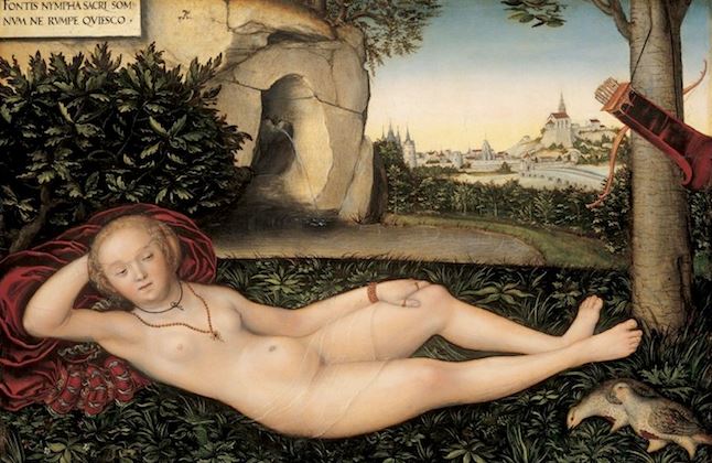 Cranach l'Ancien: La Source (1537)