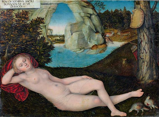 Cranach l'Ancien: La Source (1537)