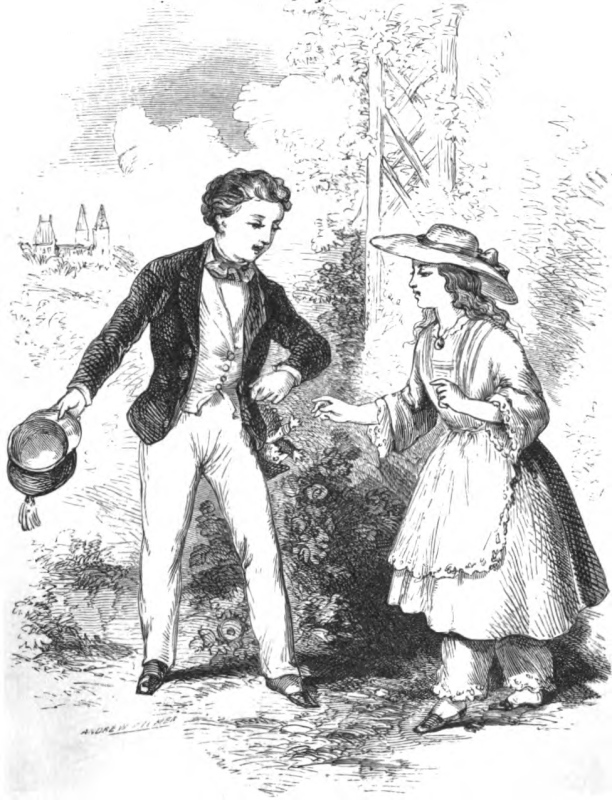 Illustration de Billings pour l'édition étatsunienne des Contes à Henriette (1860)