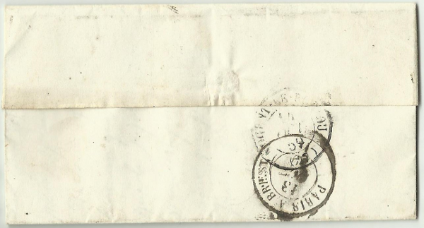 Lettre de 1859 de Burtel à Champie