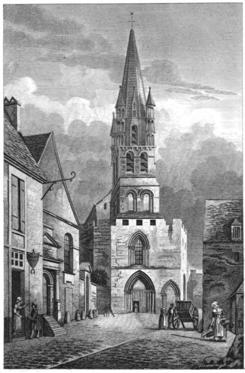 Civeton: Notre-Dame du Fort (gravure sur cuivre, 1828)