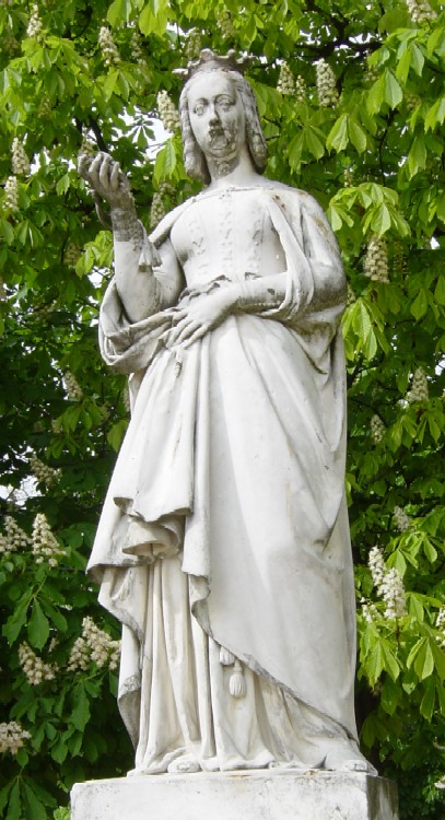 Jean-Baptiste Debay fils: Anne de Bretagne (marbre pour le Jardin du Luxembourg