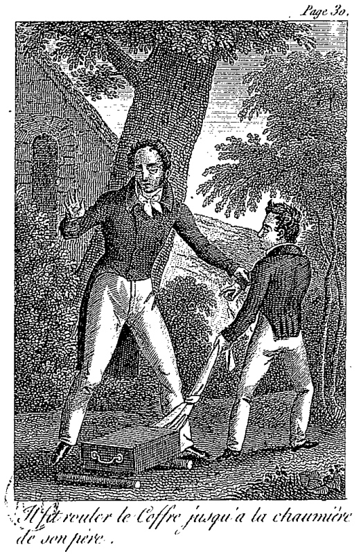 Vignette sur bois d'Achile Devéria pour l'édition française des Contes à Henriette d'Abel Dufresne