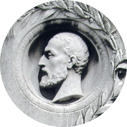 Portraiit d'Elias Robert (cimetière d'Auteuil)