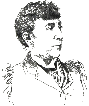 Louise Abbéma selon Lalauze en 1894