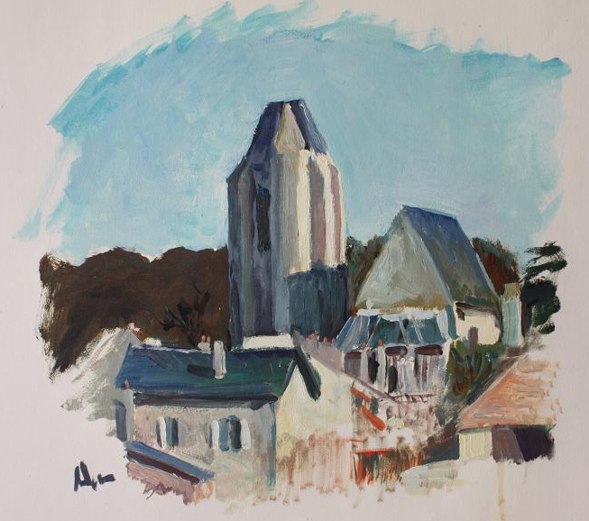 Gaëtan Ader: Eglise de la Sainte-Trinité de Morigny (1970)