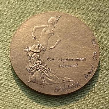 Gaëtan Ader: Argentina (médaille, © 1988)