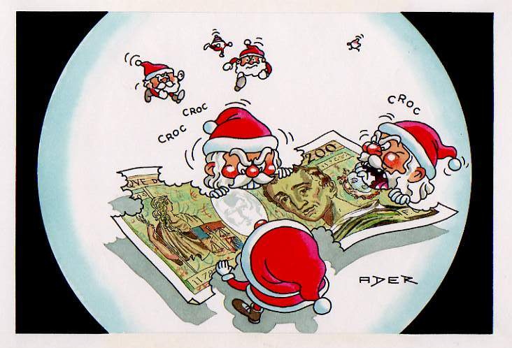 Gaëtan Ader: Le Père Noël virus commercial (Chrétiens magazine n°76, décembre 1994)
