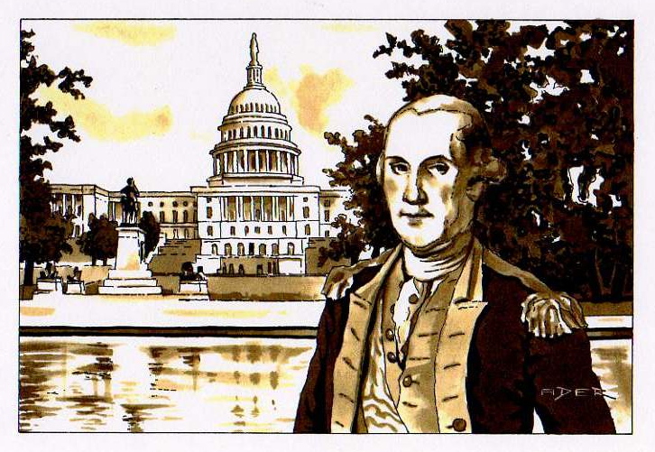 Gaëtan Ader: Georges Washington et le Capitole (Chrétiens magazine n°183, octobre 2005, p.19)