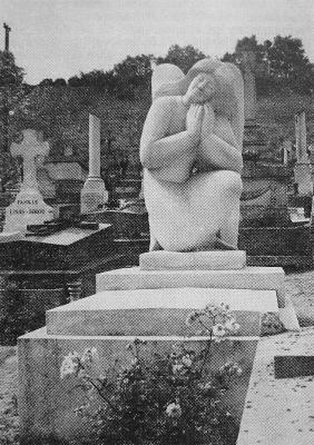 André Deluol: Ange sur la tombe de son épouse (1974)