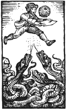 Ovus anguinum (Gravure sur bois de 1497)