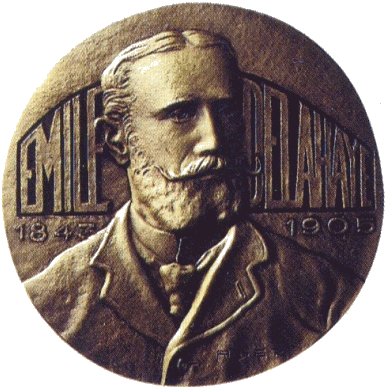 Médaille en l'honneur d'Emile Delahaye