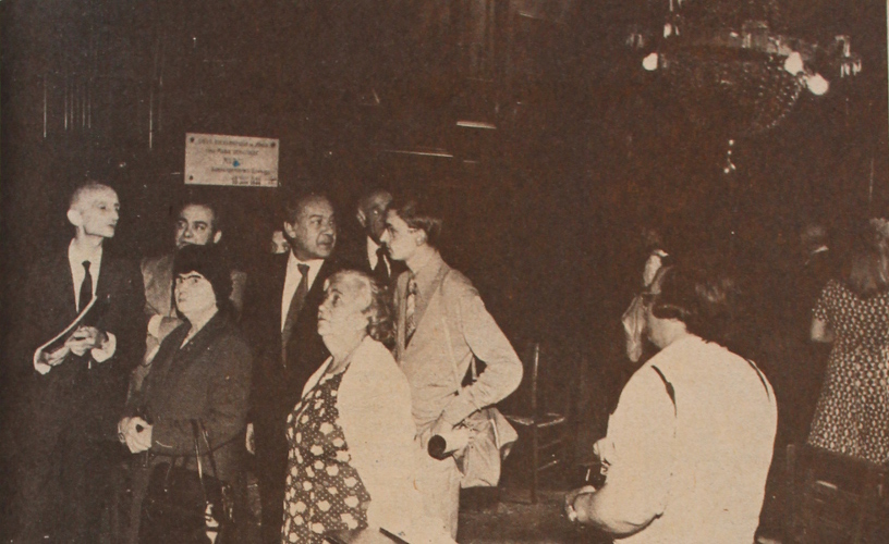 Visite de l'Hôtel-Dieu d'Etampes (7 juin 1975)