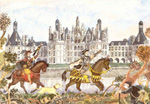 Chambord, la chasse à l'épervier (© Hesse)