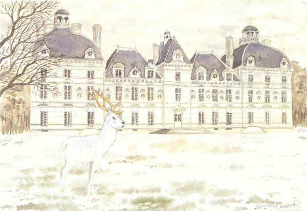 Cheverny, le cerf blanc (© Hesse)