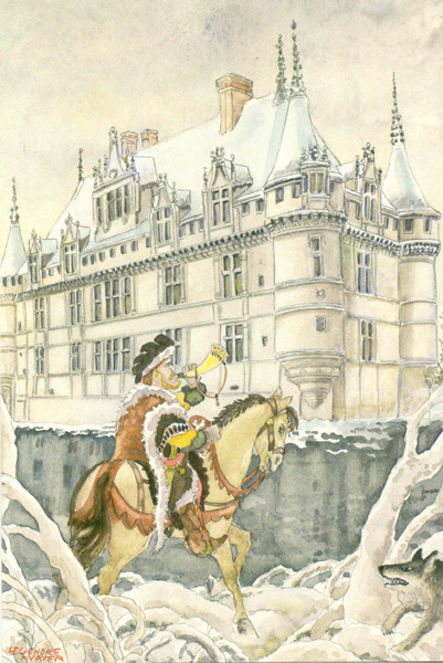 Azay-le-Rideau, le son du cor (© Hesse)