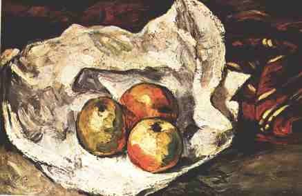 Paul Cézanne: Trois pommes (1872)
