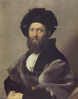 Balthazar Castiglione peint par Raphaël (1512)