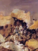 La Nativité ( huile sur toile, 1980)