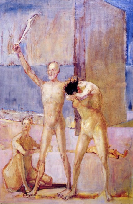 Les fils de Tabal Caïn (huile sur toile, s.d.)