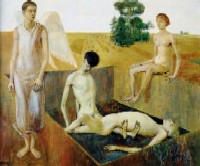 La résurrection des morts en Beauce (huile sur toile, s.d.)