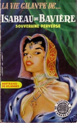 René Brantonne: Isabeau de Bavière (illustration de couverture, vers 1955)