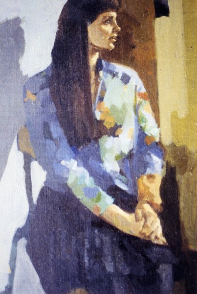 Franck Senaud: Portrait de Valérie (1993)