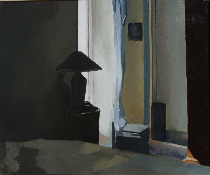 Olivier Souliaert: La Chambre (huile sur toile, 2004)