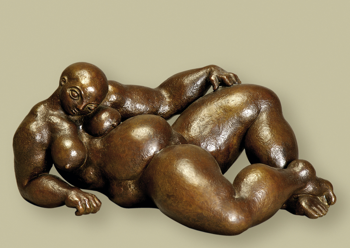 Yéva: Desiderio (bronze, 34 X 14 cm)