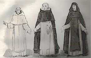 Costumes de dominicains