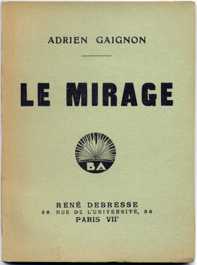 Le Mirage (1939)